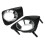 2X Car Front Fog Light Lamp Cover Grille for   2011-2013 4