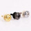 6PCS Wool Copper Guitar Strap Lock Locking Pegs Pins Mushroom Shape End Button Black 3