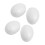 30  Eggs 6 cm White Easter Egg Decorative Egg for Painting or Sticking 3