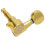 12 Pieces Guitar String Tuning Key Pegs/Machine  Knobs(for Left and Right) with Ferrules,Threaded Bushings(Gold) 6