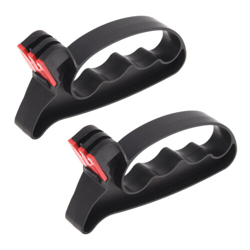 2X 2 in 1 Messer / Schere Spitzer mit Handschutz