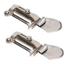 Steel Flat Seamer Folder High Quality Stainless Steel Rolled Hemmer Foot For Sewing Machine Accessories Compatible With Most Sewing Machines