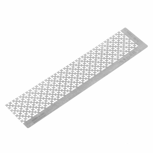 Strass Malerei Lineal Edelstahl Blank Grids Punkt 2