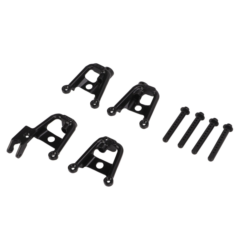 Aluminum Iron Rc Shock Damper Towers Mount For Axial Scx10 1/10 Black 4901374998473