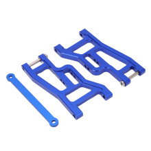 Aluminium RC-Vorderachsschenkelset für TRAXXAS 1967 C10 Drag Slash Blau