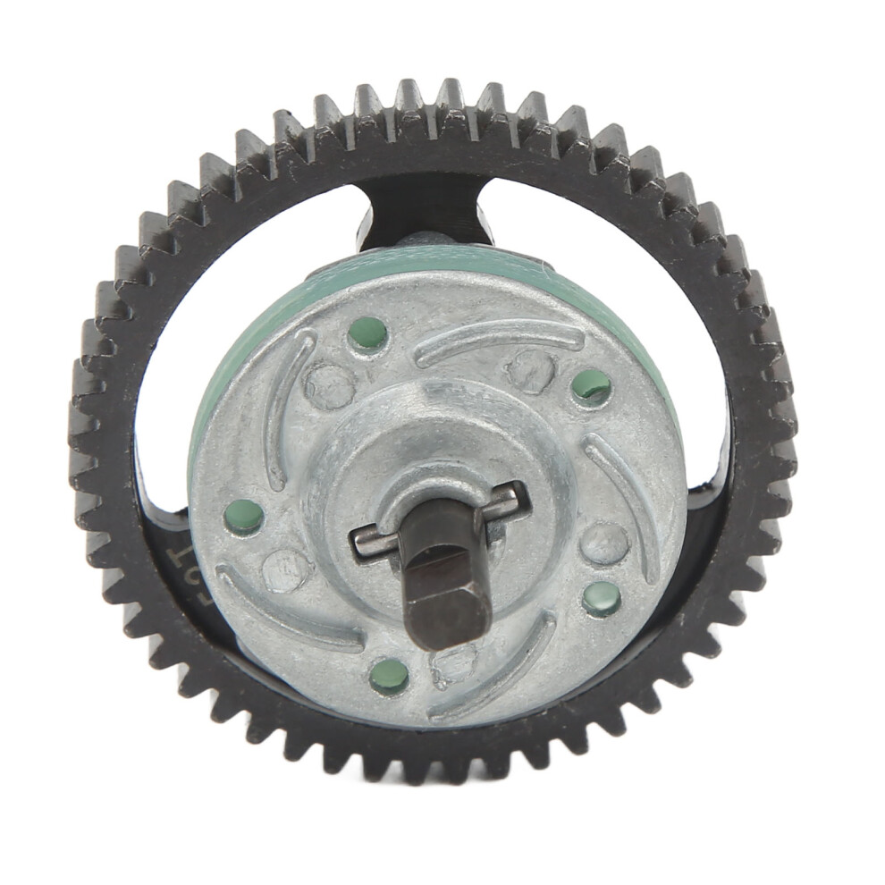 52T Steel Differential Gear Set For Rc Cars 15T/17T/19T Black 4661374691995