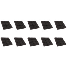 10Pcs Acoustic Foam Panels 30x30x5cm Soundproof Wedges for Studio & Office