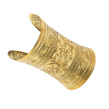 Elegant antiek goudkleurig handornament met stijlvolle-Oud goud
