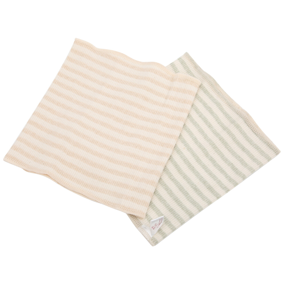 2pcs Cotton Newborn Umbilical Cord Belly Band Navel Protector 17x17cm