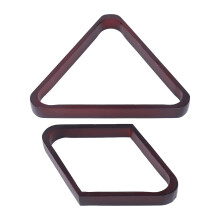 Wine Red Billiard Ball Rack Set for 5.72cm American Style 9 Ball