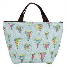 Niedliche Tragetasche mit zwei Tragegriffen, aus dehnbarem und strapazierfähigem Material, wärmeisolierend für Picknick-Lunchtaschen,