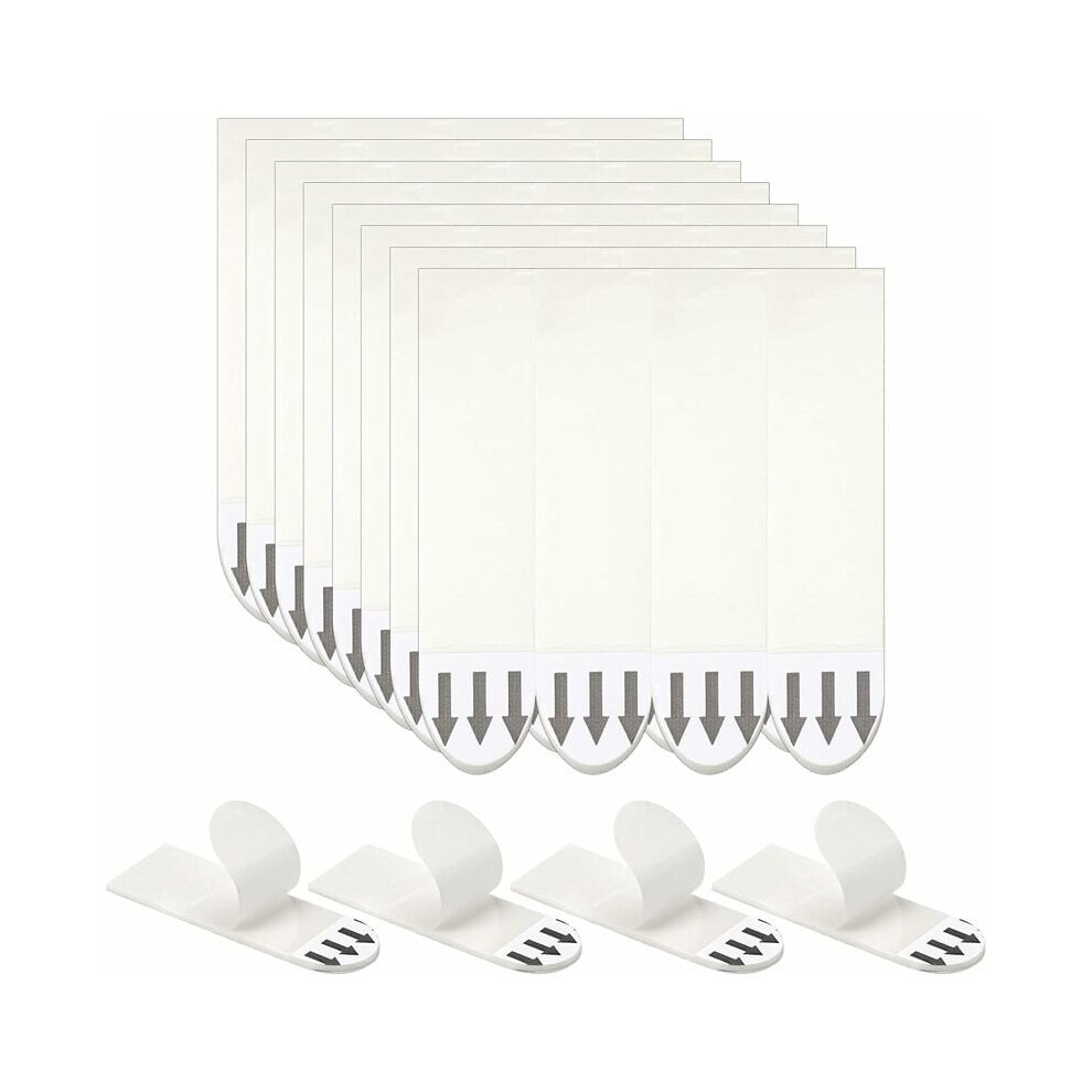 Heavy-Duty Adhesive Strips For Damage-Free Hanging, Easy Clean Removal, Strong Adhesion To Smooth Surfaces 9340959630608