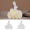Silicone Mold Hollow Pattern for Easter Eggs Rabbit Lamp 7