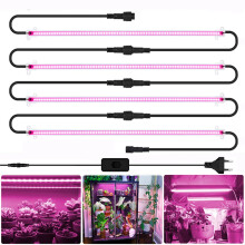 Lâmpadas LED de espectro vermelho e azul para plantas, design exterior exclusivo, lâmpadas de cultivo com clipe, para plantas de interior em todas
