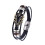 Bracelet multicouche à usage quotidien, accessoire de-Noir 1