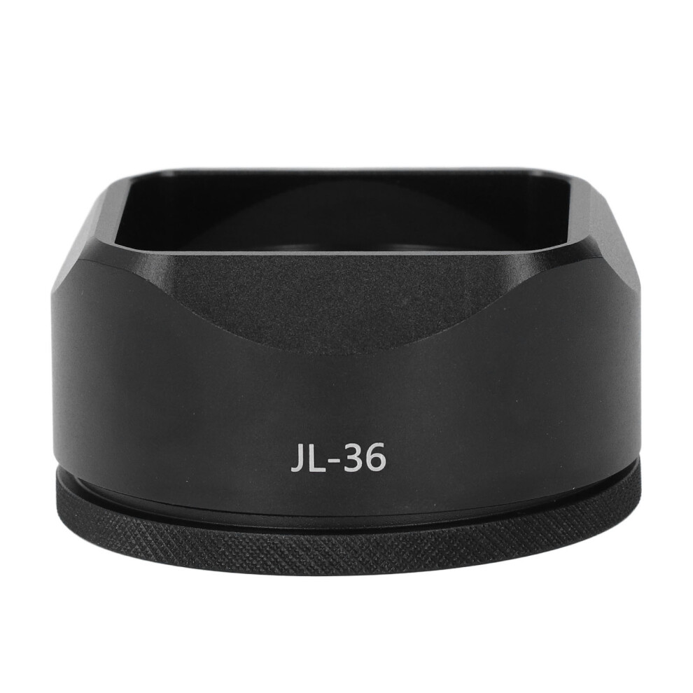Aluminum Alloy Square Lens Hood For X100vi X100v Cameras Black 7631378610961