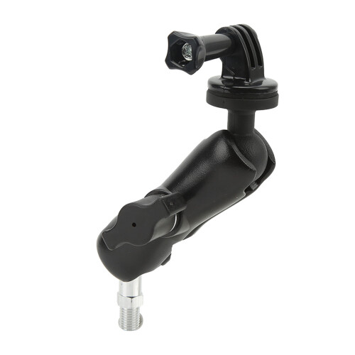 Motorcycle Camera Mount with Ball Head for Action Cameras 1/4in Thread 2
