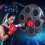 (B) Music Boxing Machine, Smart Wireless Wall Mounted Boxing Trainer with Shock Absorption, Includes Half Finger Gloves 1