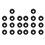20 Pieces Black Plastic Elastic Shock Cord Rope Toggle Ball End Lock S 3
