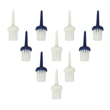 Pack of 10pcs Golf Tees Brush Driver Training 52mm Golfer Aids Tool Su