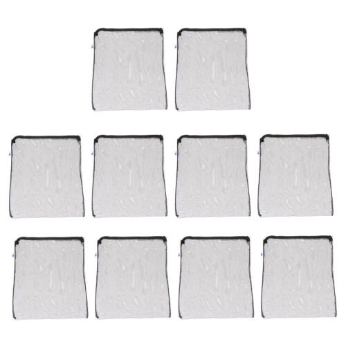 Aquarium Filter Mesh Bag Reusable Fish Tank Filter Nylon Bag with Zipp 2