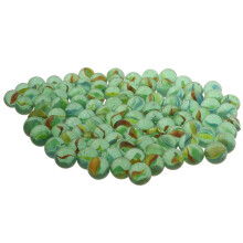 100Pcs 16mm Clear Petal Glass Marbles Ball Beads Kids Game Toy Vase Fi
