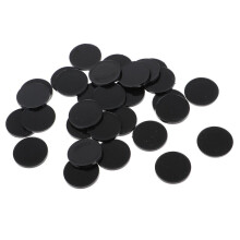 30pcs Plastic Round Base 22mm Miniature Display Stand RPG Wargames Acc