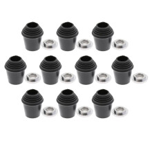 10 Piece Bass Drum Legs Parts Floor Tom Legs Feet for Percussion Instr