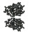 100Pcs Rubber Buffer Beads Knot Protector for Carp Fishing Hair Rig Ma 1