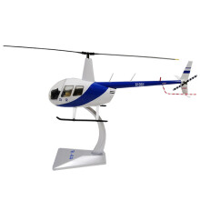 1/32 ROBINSON R44 Metal Army Model & Dispaly Stand Collectables Gifts