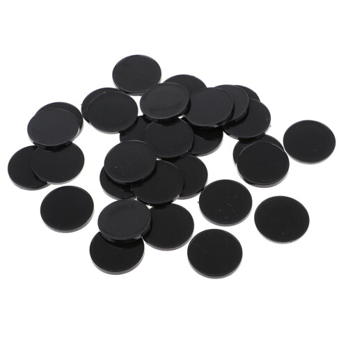 30pcs Plastic Round Base 22mm Miniature Display Stand RPG Wargames Acc 2