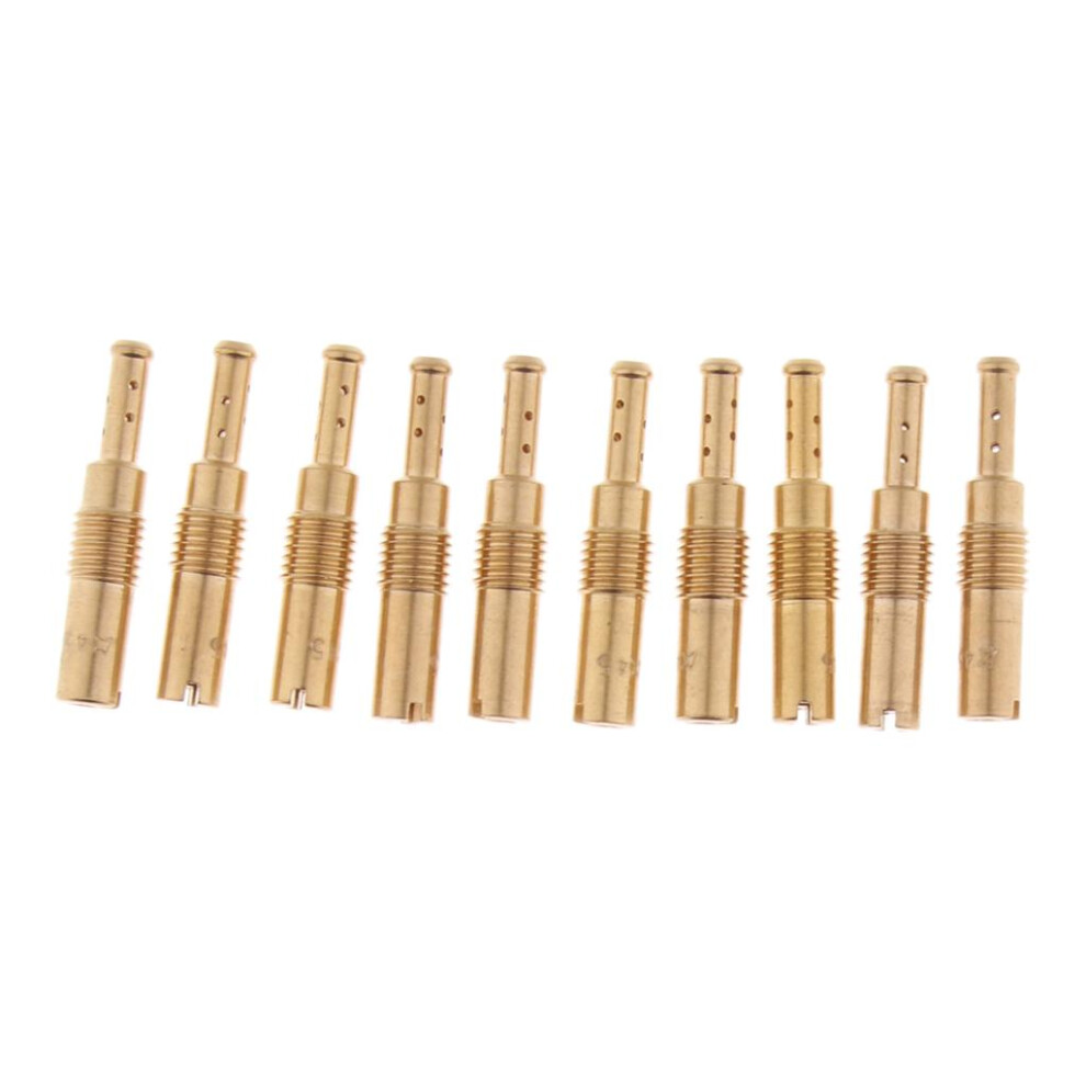 10Pcs 45 Slow/Pilot Jet Vice Injector Nozzle For Oko Koso Pwk Cvk Type 6901423180000