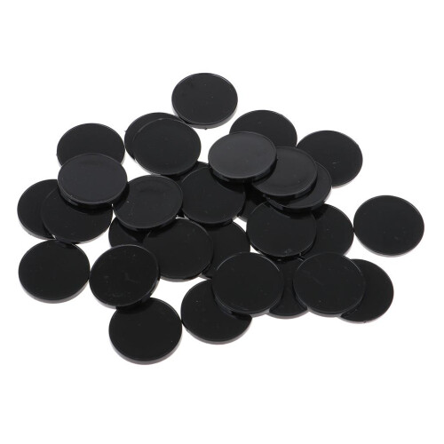 30pcs Plastic Round Base 22mm Miniature Display Stand RPG Wargames Acc 1