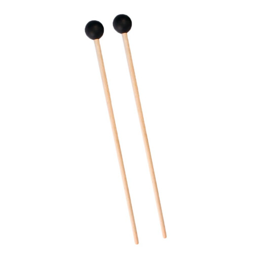 1 Pair Glockenspiel Xylophone Beaters Plastic Head Mallets Sticks Beat 1