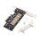 PCIE to M2/M.2 Adapter/PCI Express to M.2 SSD NVMe Computer Expansion 1