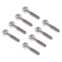 2x8 Pieces Silver Metal M5 Ball Head Screws 02152 for 1/10 94188 HSP R