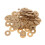 1 Pack/90pcs Piano Balance Front Rail Punchings Piano Regulating Tool 2