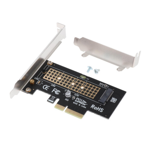 PCIE to M2/M.2 Adapter/PCI Express to M.2 SSD NVMe Computer Expansion 2
