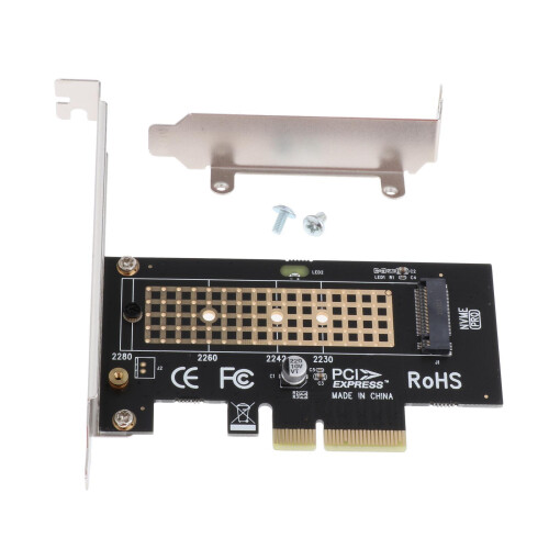 PCIE to M2/M.2 Adapter/PCI Express to M.2 SSD NVMe Computer Expansion 1