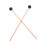 1 Pair Marimba Xylophone Mallets Drum Stick Percussion Instrument Acce 3