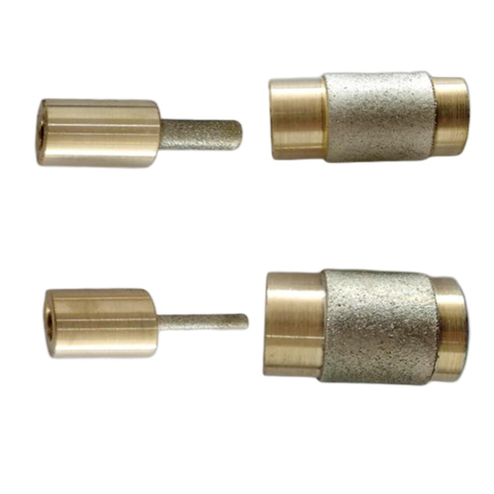 4Sets Stained Glass Grinder Head Bit Diamond Grinding Wheel For Tile G 6901423185005
