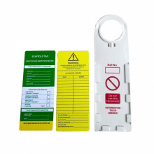 2xSecurity Accident Prevention Tag & Holder Safety Scaffolding Inspect