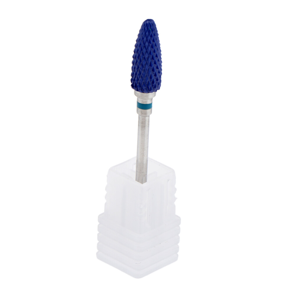 Ceramic Grinding Head Nail Art Drill Bit Polish Manicure Tool for Mani