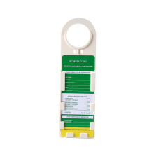 Security Accident Prevention Tag & Holder Safety Scaffolding Inspectio