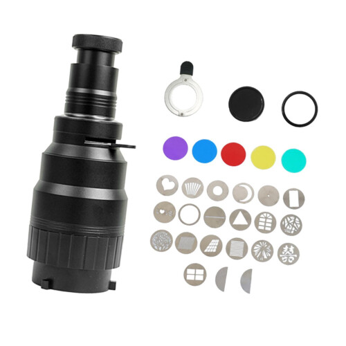 Conical Optical Snoot with Optical Lens Professional Conical Projector