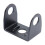 Motorcycle Light Bracket High Professional Spare Parts Black 1