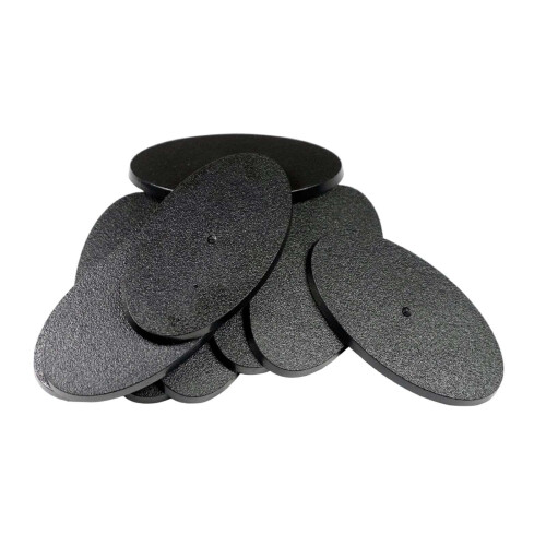 10Pcs Oval Model Bases Action Figure Stand for Collection Showcase Fig 2