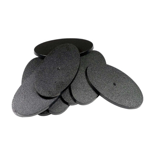 10Pcs Oval Model Bases Action Figure Stand for Collection Showcase Fig 1