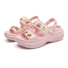 Kleinkind-Sandalen für Sommer und Poolspaß, verstellbare Riemen, bequeme Passform, EVA-Sandalen mit dicker Sohle für optimalen Halt und modisches
