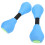 EVA Foam Dumbbells for Pool Exercise - Lightweight Waterproof Blue 14